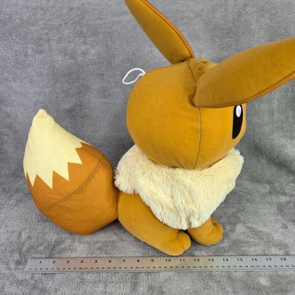 Eevee Plush Pokémon 2022 Official Nintendo Collectible Toy 17" Tall - Picture 8 of 11